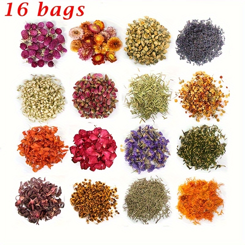 Dried Flowers 100% Natural Dried Flower Vanilla Soap Making - Temu