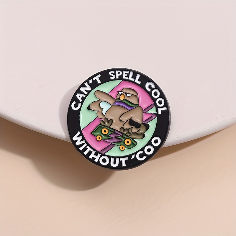 Spell brooch clearance pin