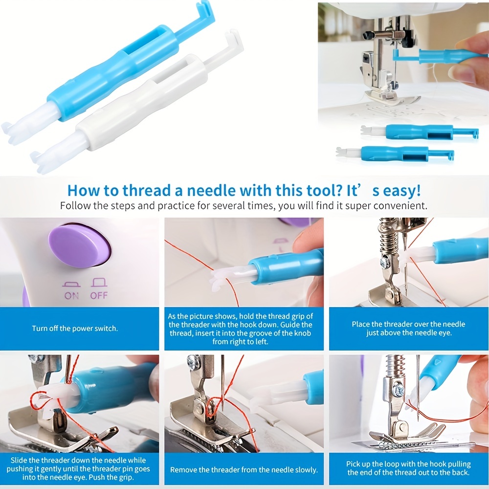 Sewing Machine Needle Threader Stitch Insertion Tool