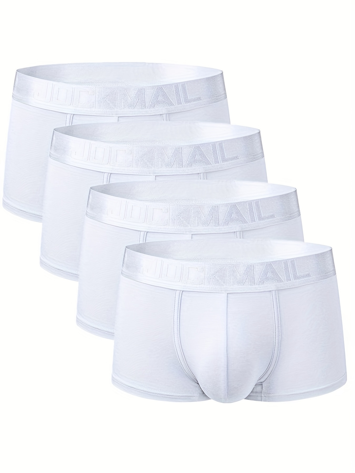 JOCKMAIL Men's Cotton Briefs Sexy High Cut Sport Panties Low-waist