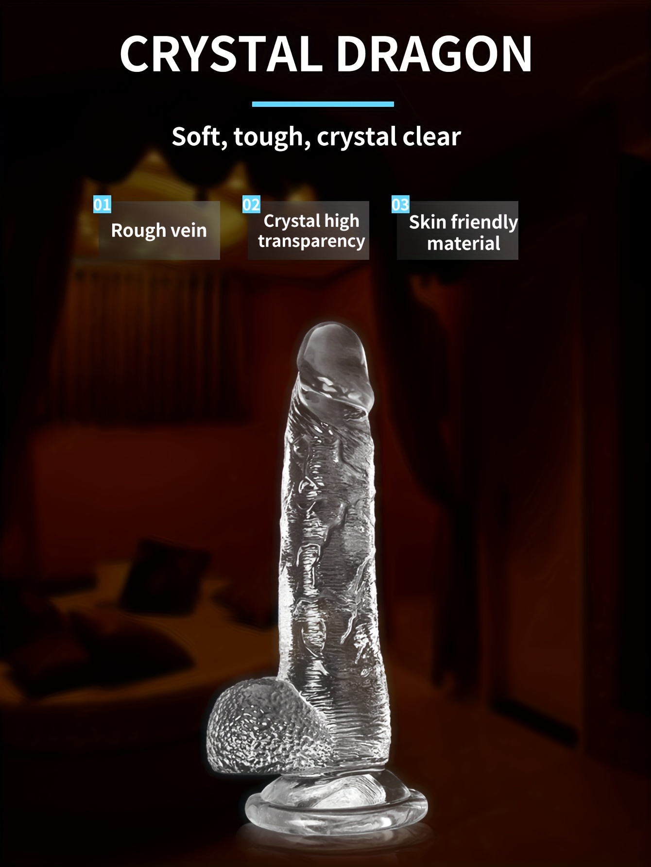 Clear Anal Plug Male Female Toy External Suction - Temu