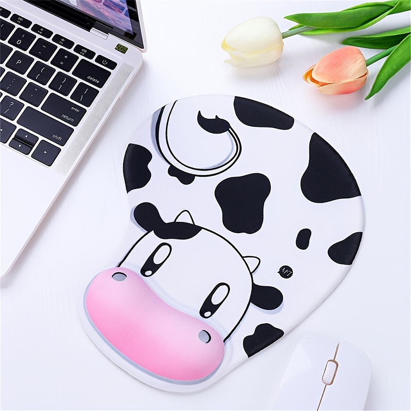 Buy Cheap Cartoon Cow Mouse Pad Ergonomic Desk Mat at Our Store