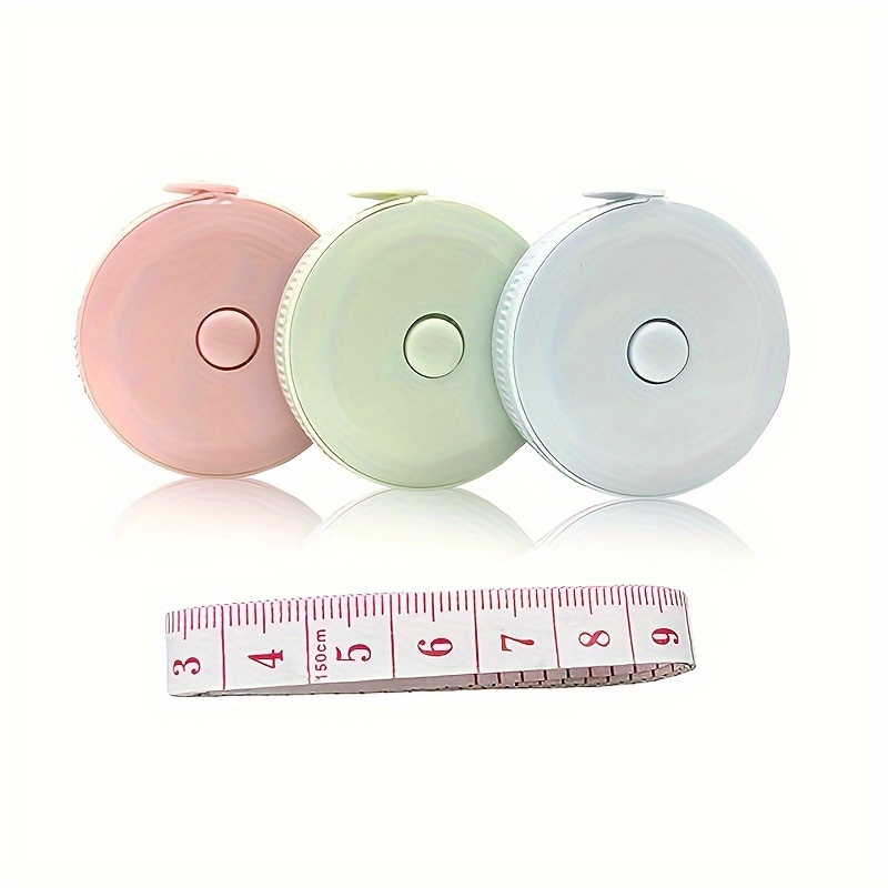 6 Count 2 Sizes Double Sided Soft Tape Measure 120 Inch 300cm and 79 Inch  200cm Flexible Body Scale Measuring Pocket Tailor Ruler for Sewing Cloth