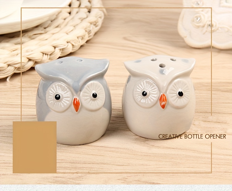 Owl salt online and pepper shakers