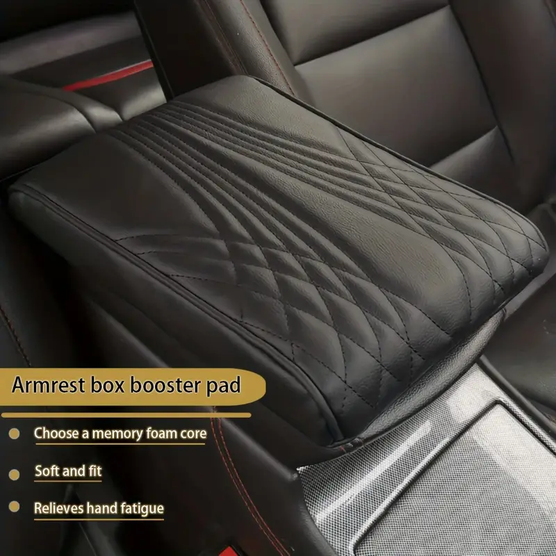 Car Armrest Gloves Car Armrest Box Pad Universal Enhanced - Temu