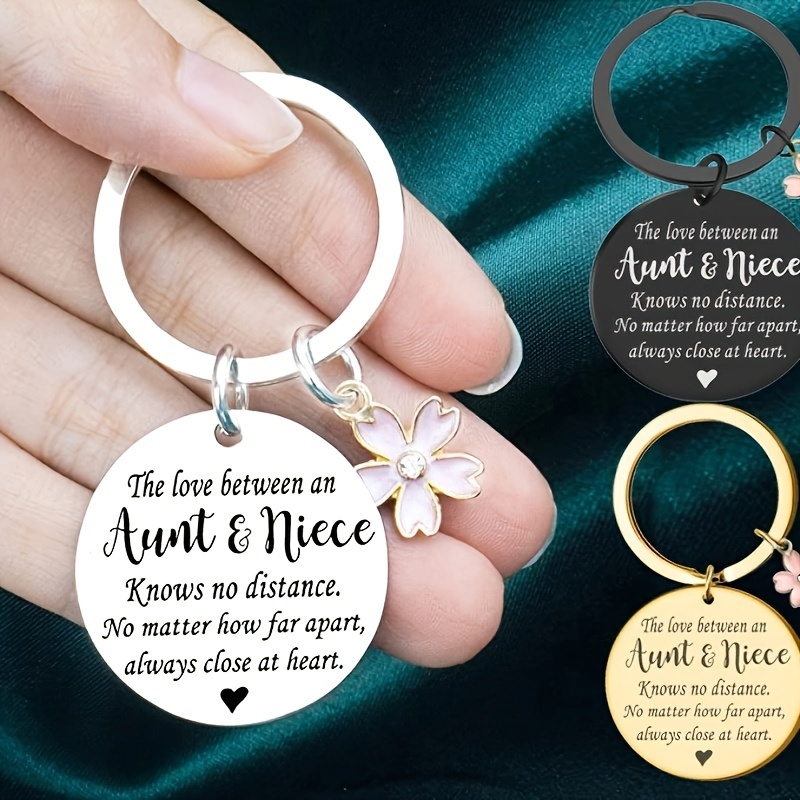 

Aunt Niece Gifts Aunt Gifts From Niece Niece Gifts From Aunt Auntie Best Aunt Ever Gifts Key Chain Birthday Gifts For Aunt Niece Christmas Gifts For Aunt From Niece Keyring Gift For Women