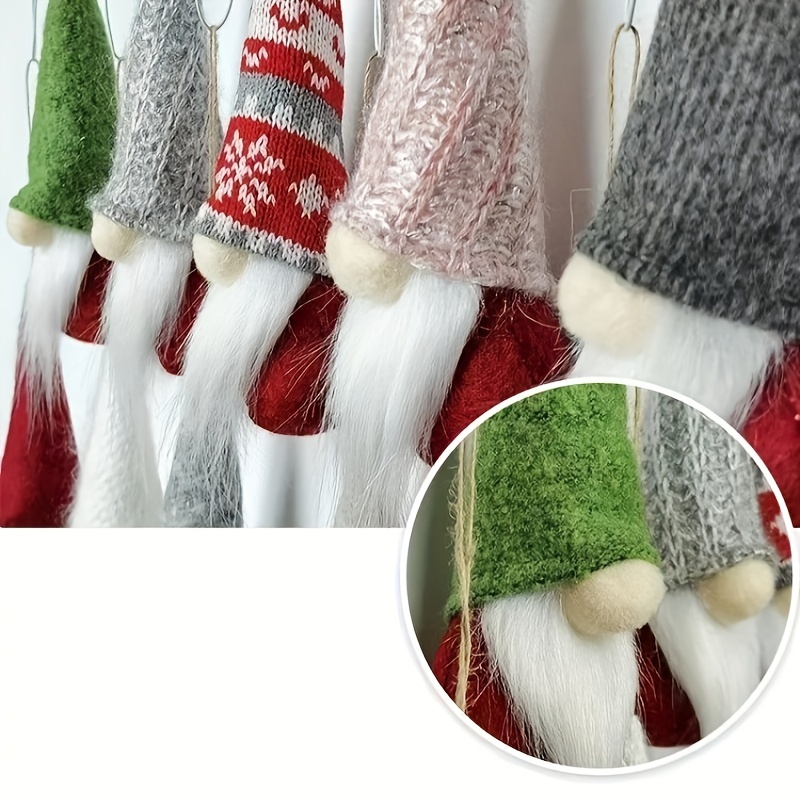 Christmas Tree Decoration Dwarf Pendant mini Indoor Gnomes - Temu
