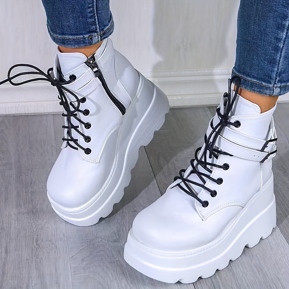 Platform boots deals cheap