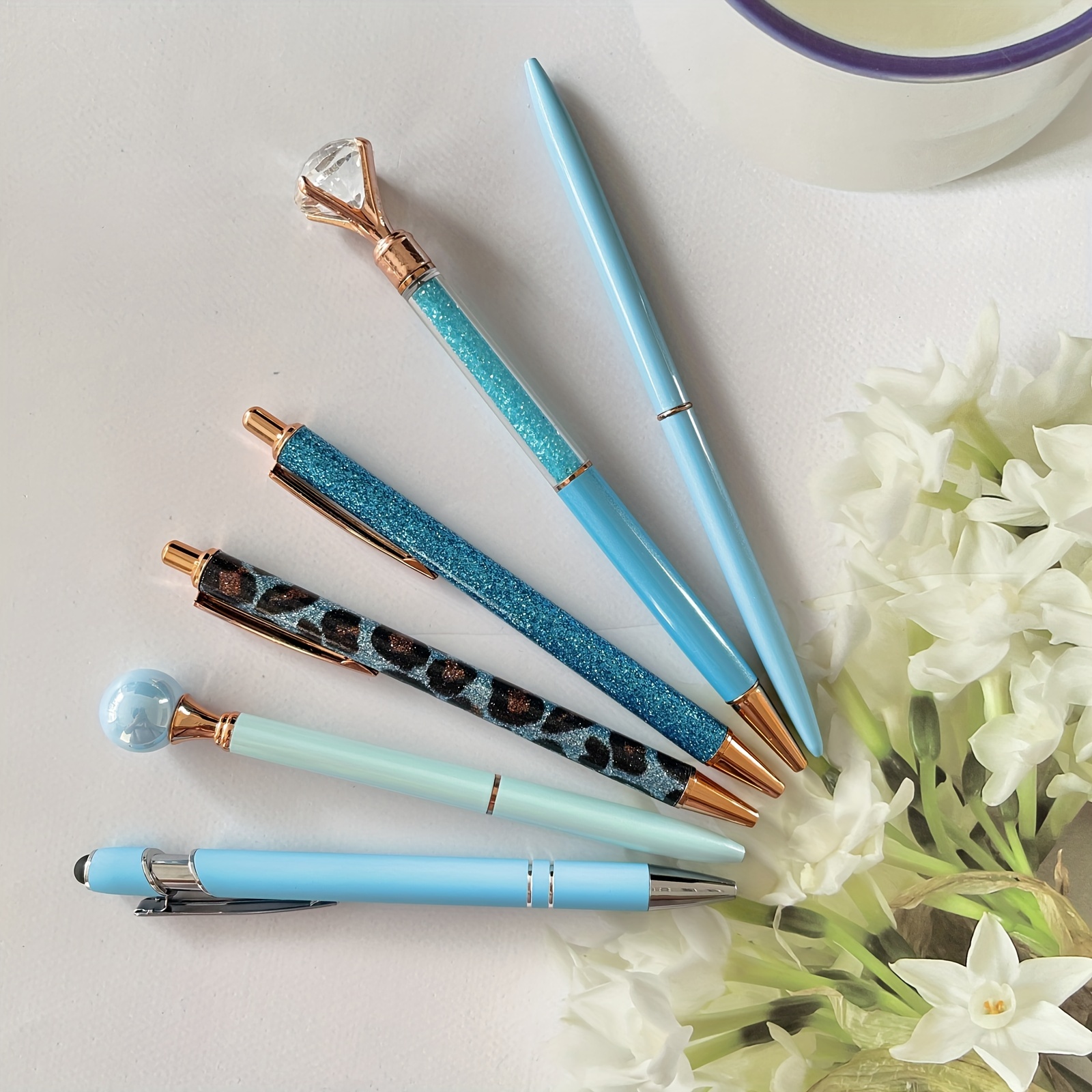 Funny Color Condenser Touch Ballpoint Pen Set Office - Temu