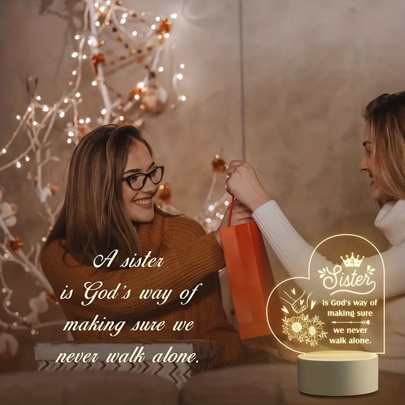 Engraved Night Light Gifts For Adult Daughters From Mom - Temu