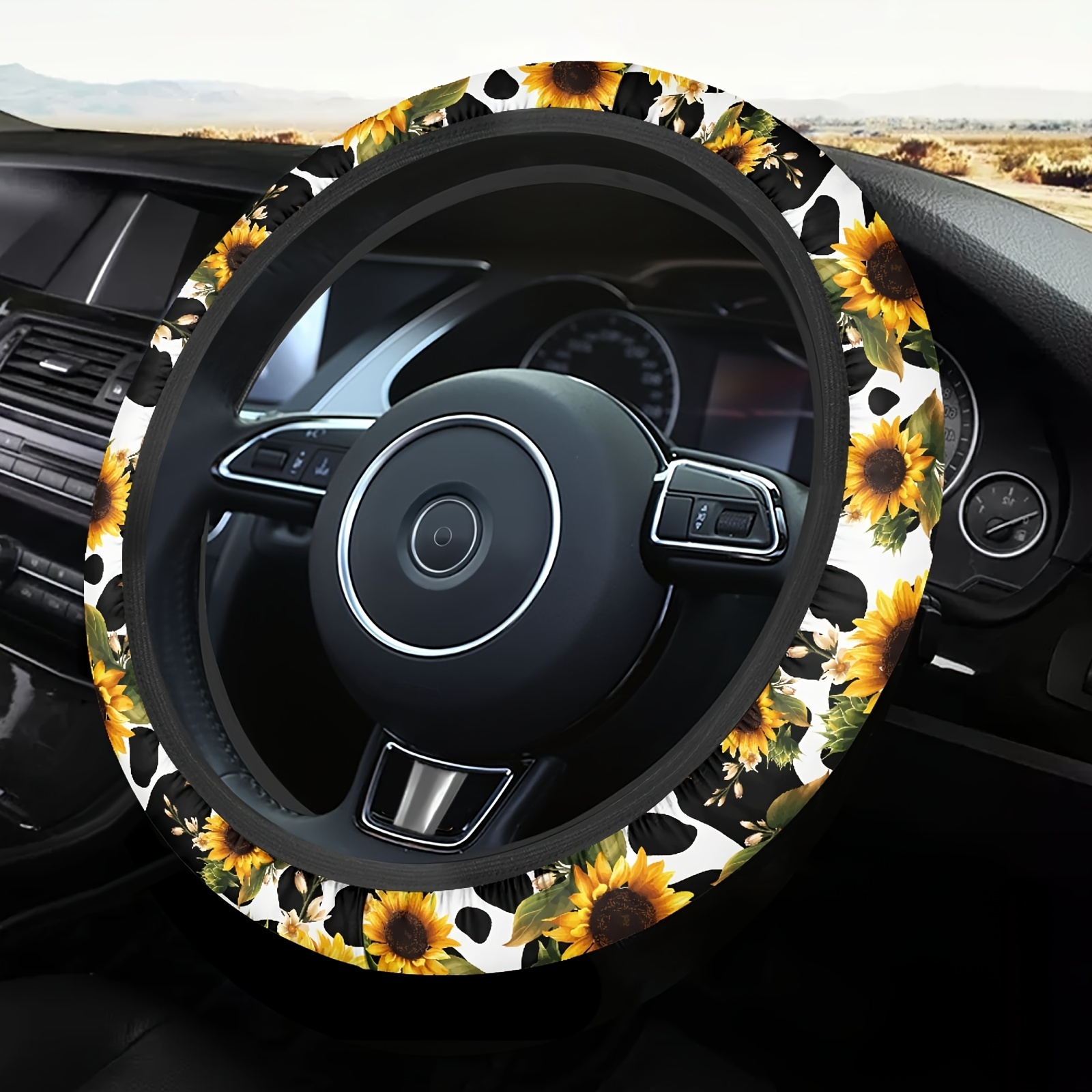 Cute Car Accessories Interior Car Decor Steering Wheel Cover