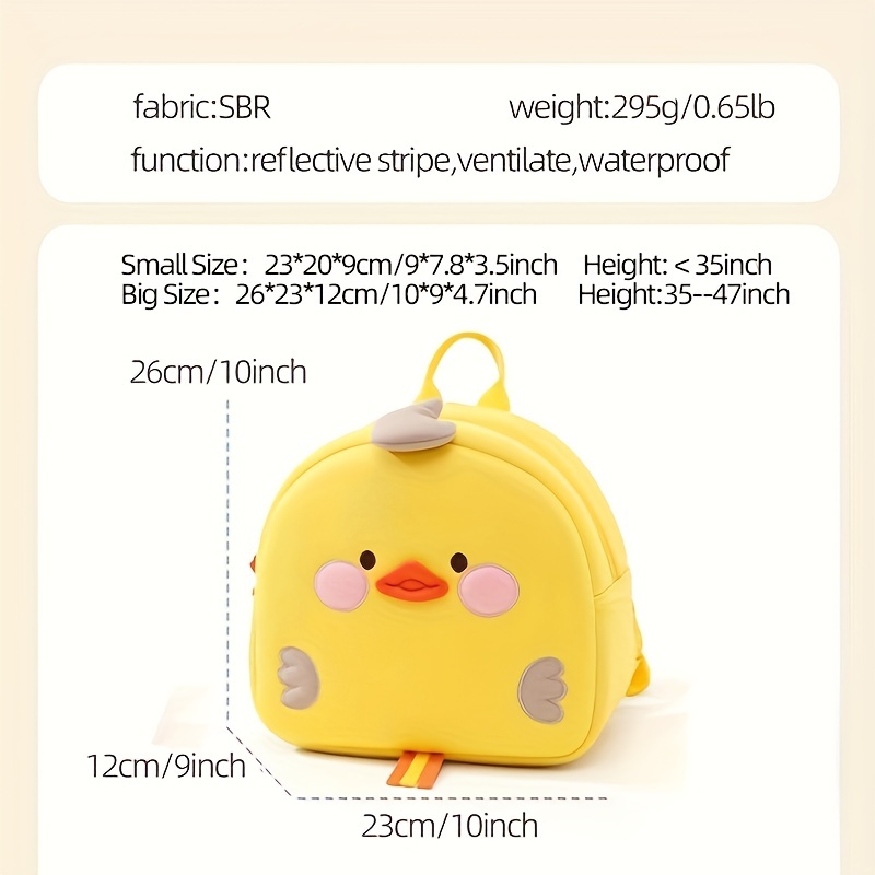 Mini Kindergarten Backpack Lightweight Waterproof Backpack