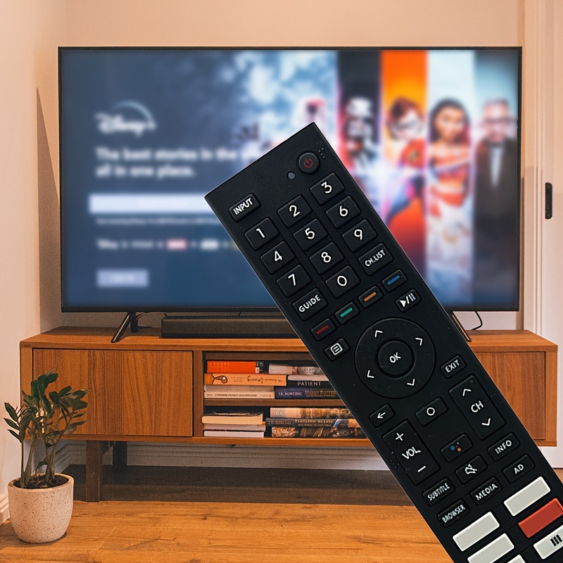 Universal para todos los televisores Hisense-TV-Remote Compatible con todos  los televisores inteligentes Hisense 4K LED HD UHD - No necesita