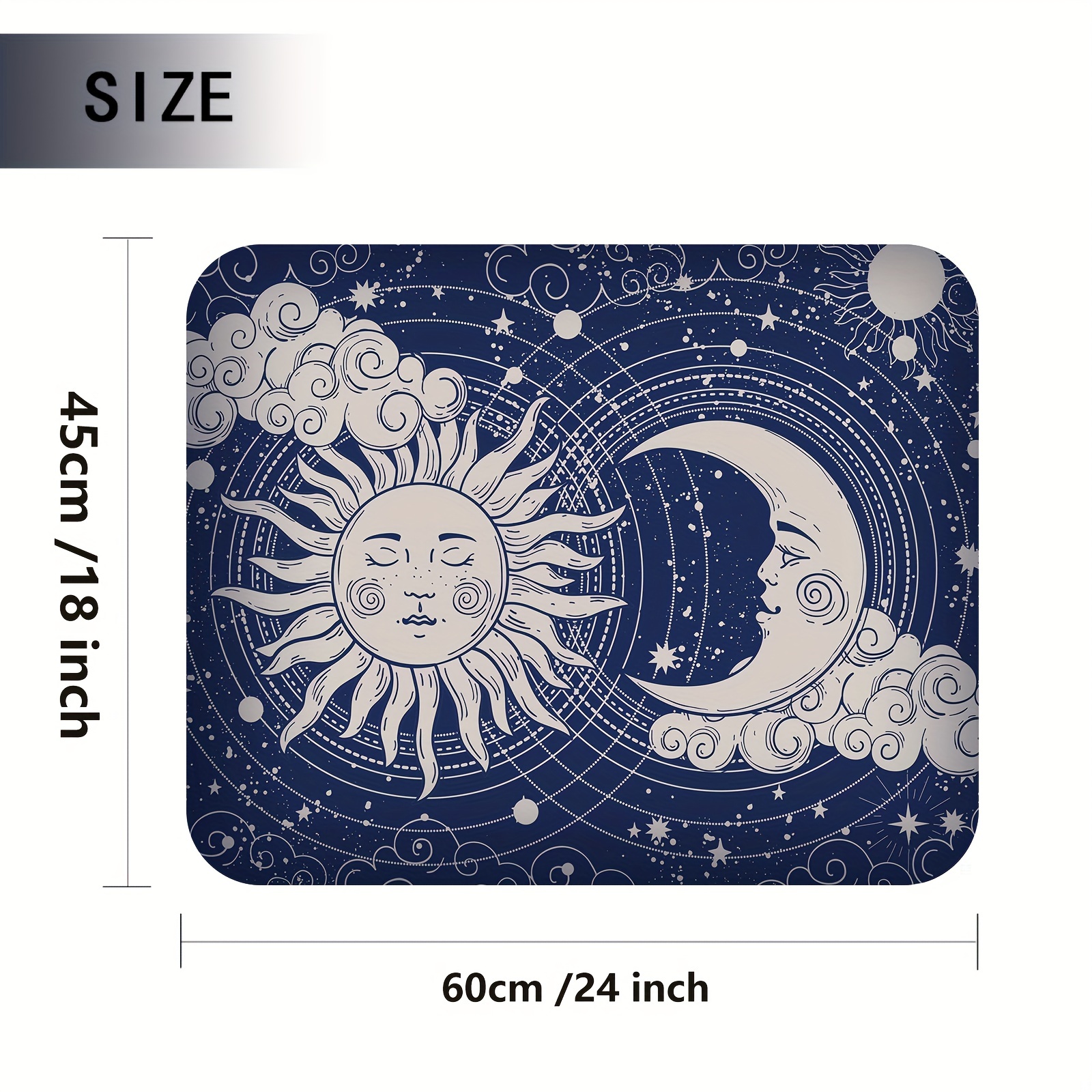 Astrology Magic Dish Drying Mat - Heat Insulation Pads For Kitchen  Countertops - Tabletop Protection And Home Kitchen Dining Table Decor - Temu