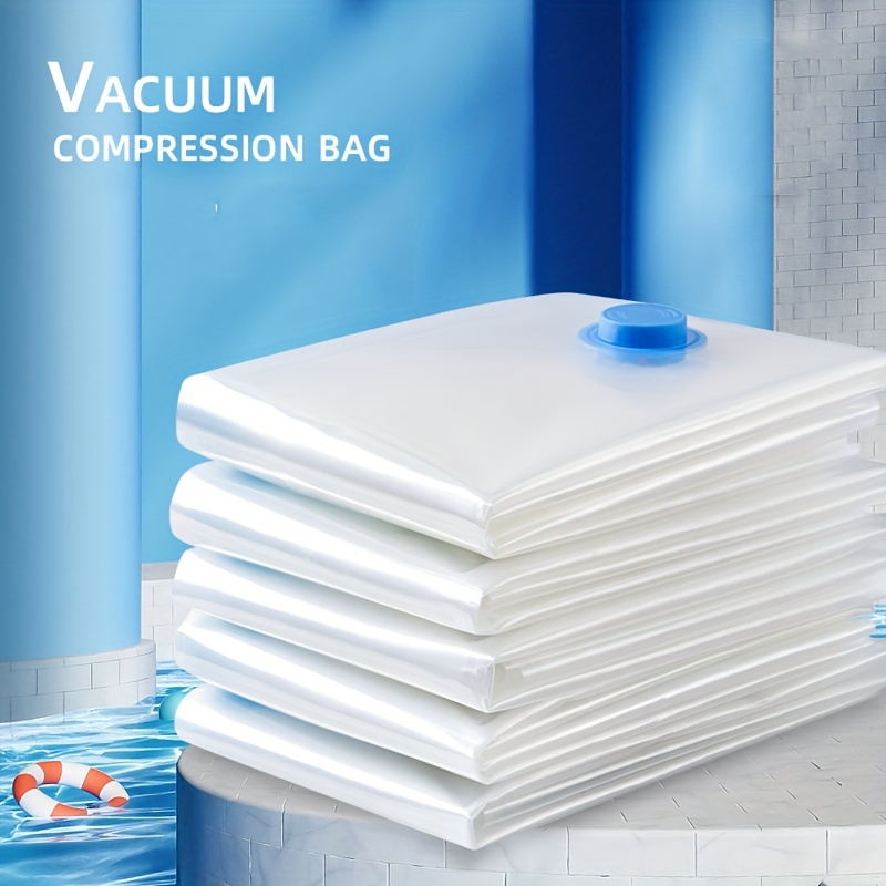 Transparent Vacuum Compression Storage Bags Dustproof Sealed - Temu