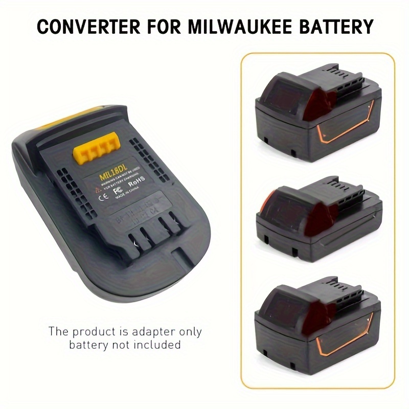Replacement Adapter Converter For Milwaukee For 20v - Temu