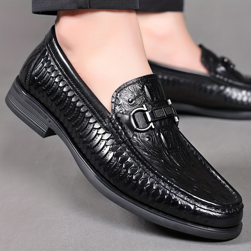 Men's loafer with Horsebit in black patent leather