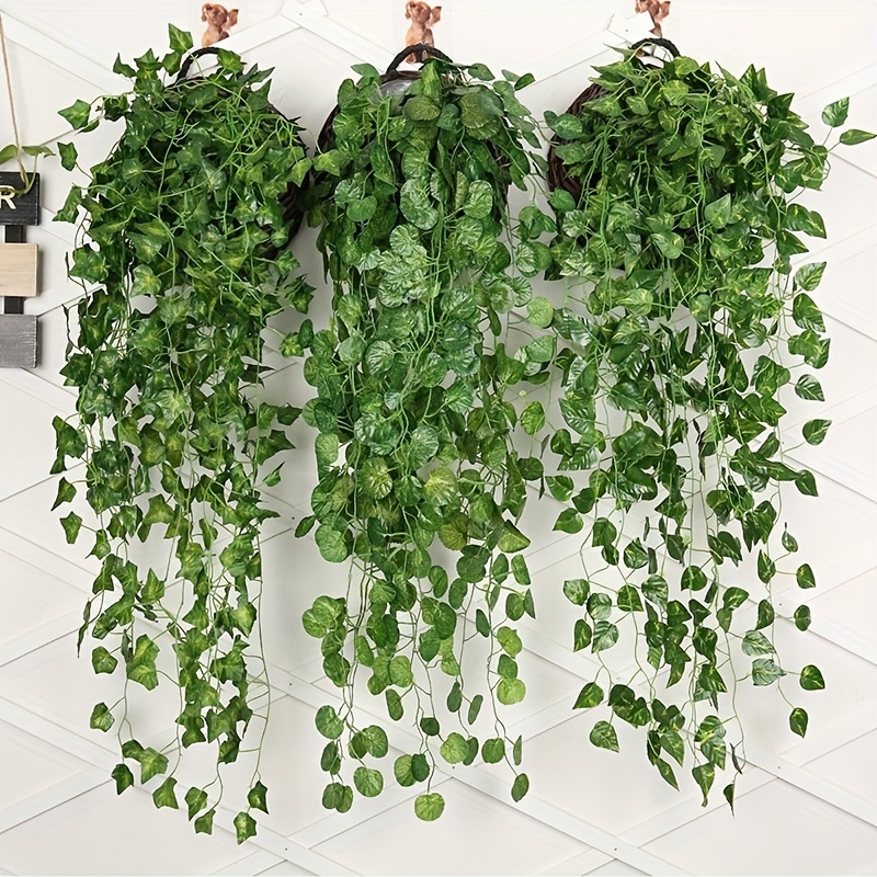 Artificial Vine Realistic Fake Hanging Plants For Outdoor - Temu