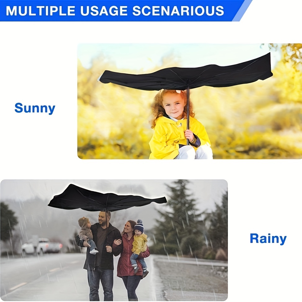 Car Windshield Sun Shade Umbrella Foldable Car Umbrella - Temu
