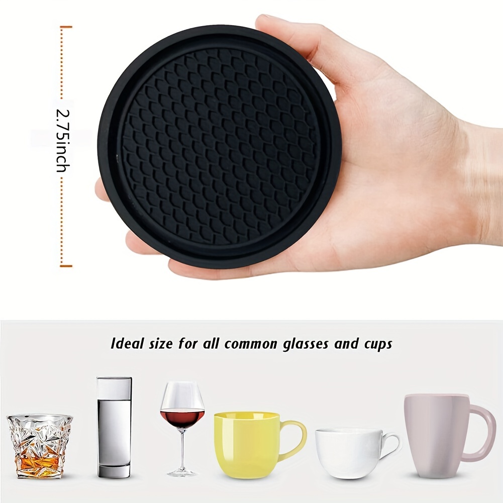 Non-Slip Mat Car Accessories Insulation Pads Drink Coaster Bling Car  Coasters Coaster Car Cup Mat – the best products in the Joom Geek online  store