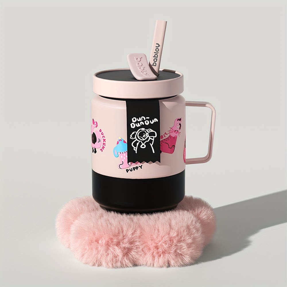 Pink Cute Stainless Steel Travel Mug