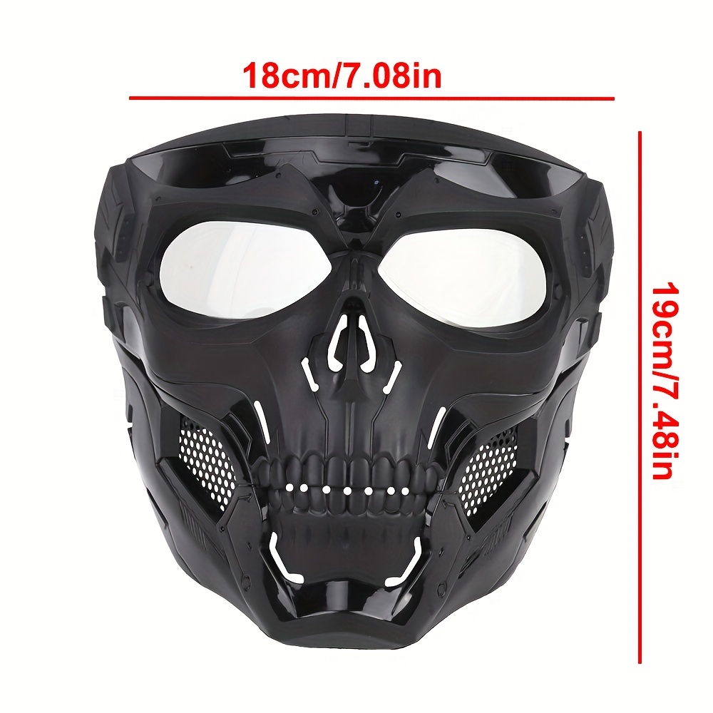 Fast Airsoft Mask Full Face Adjustable Protection Gear - Temu