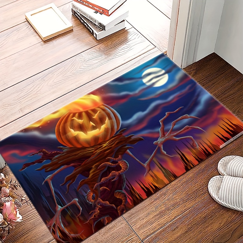 Halloween Decor Carpet Halloween Atmosphere Floor Mats - Temu