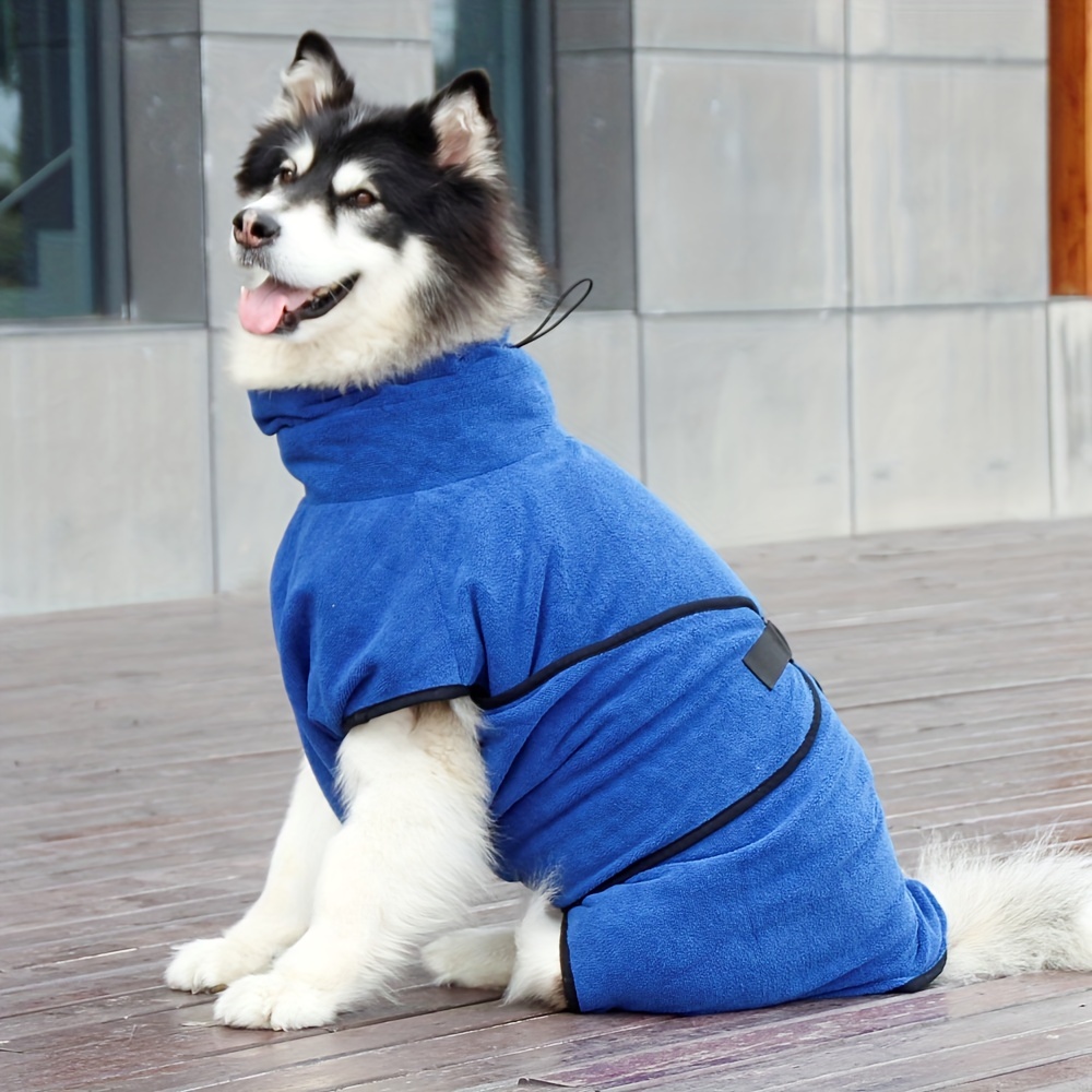 Manteau De Séchage Pour Chien Microfibre Séchage Rapide Serviette