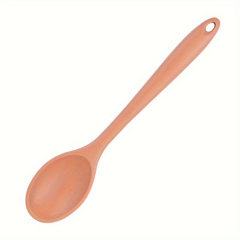 Silicone Spoon, Mixing Spoon, Salad Spoon, Kitchen Spoon For Cooking - Temu
