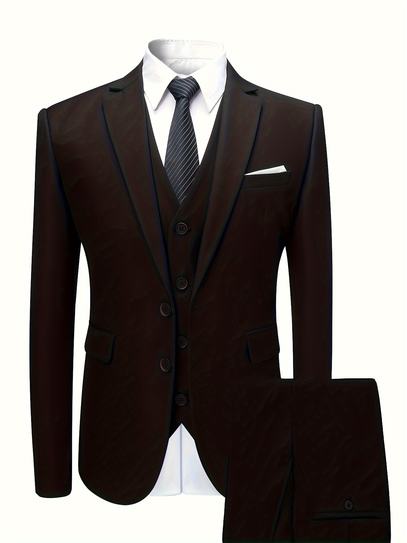 Men Three Piece Suit - Temu Canada