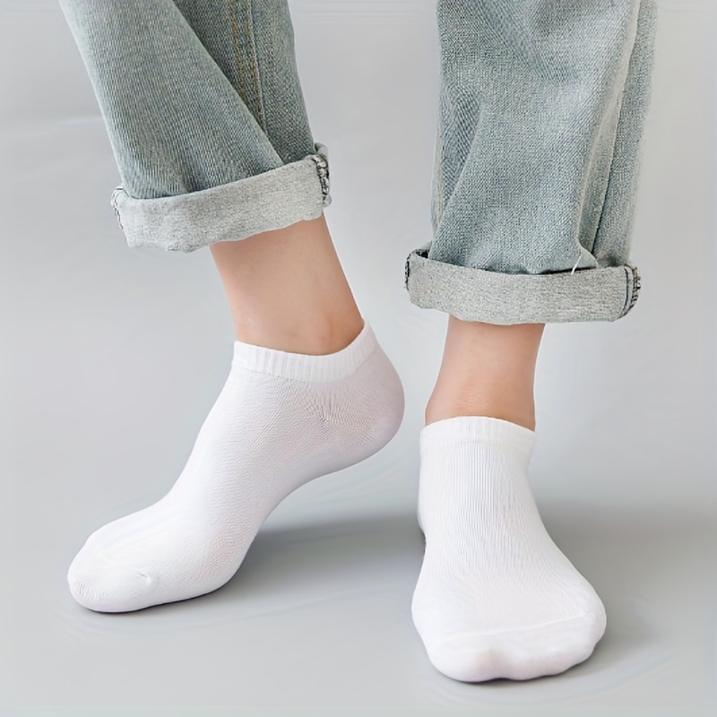 Unisex Fashion Plain Color Invisible Socks Anti skid - Temu