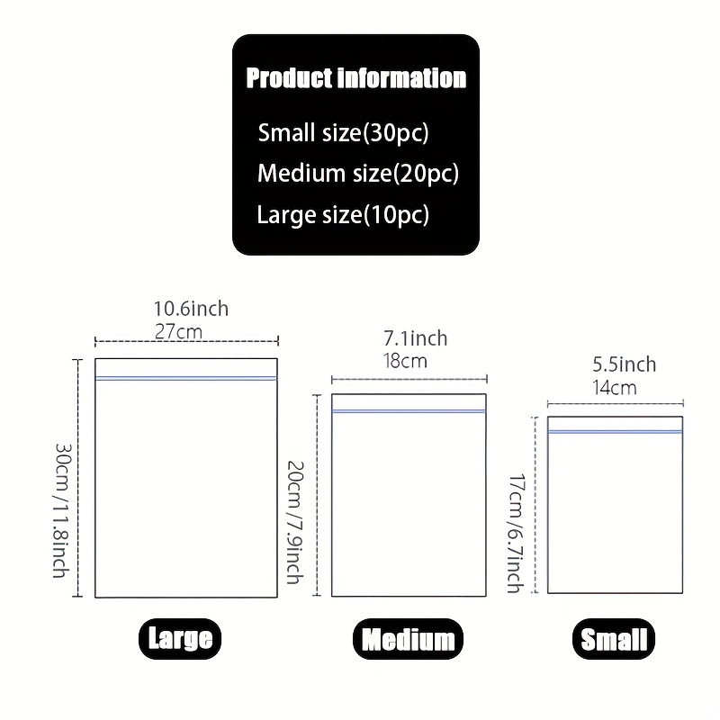 10/20/30 Sacs En Plastique Auto-adhésifs, Sacs D'emballage Transparents  Refermables Pour Biscuits, Collations, Noix, Graines, Bonbons, Cadeaux,  Bijoux, Sachets De Stockage D'aliments Réutilisables, Sacs De Produits  Frais, Fournitures De Cuisine À