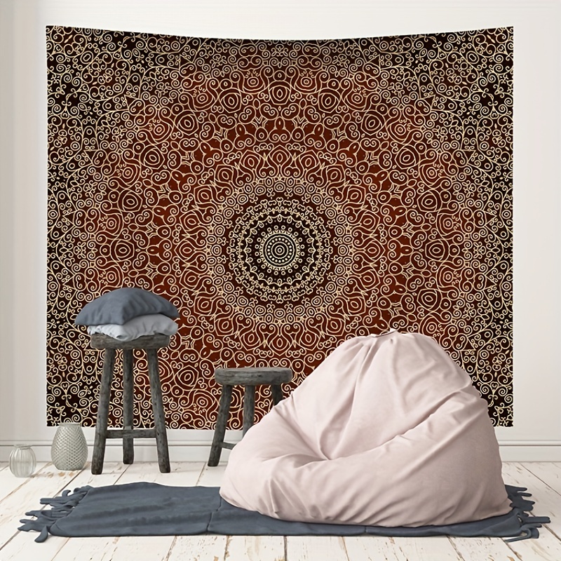 Mandala Tapestry, Mandala tapestry wall hanging, bohemian decor