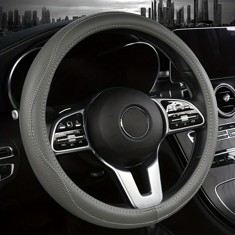 Accesorios de cuero para coches Moda Universal en 1 Interior suave  transpirable Decoración desechable 5 Kit para cubierta del volante - China Funda  Volante, cubierta del volante para Ford Mustang 2015-2021