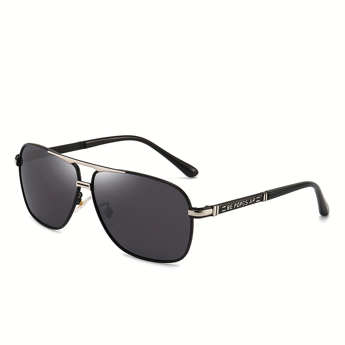 Polarized Photochromic Sunglass Women Men Double Bridge - Temu