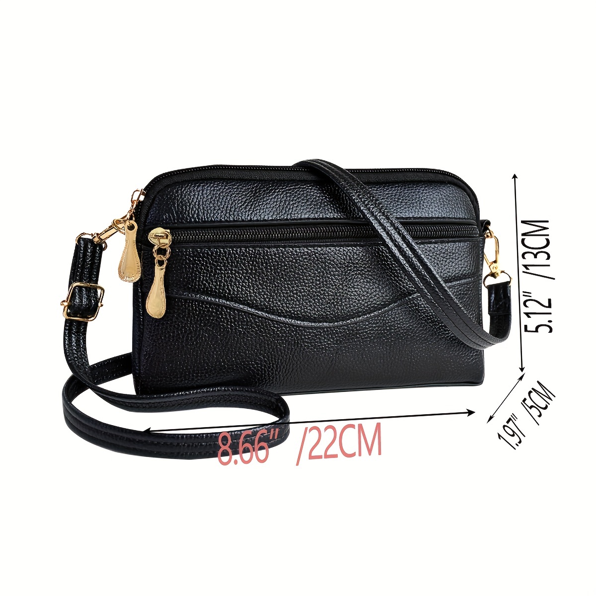 Mobile Phone Bag For Women, Small Square Crossbody Bag, Simple Purses With  Removable Strap - Temu