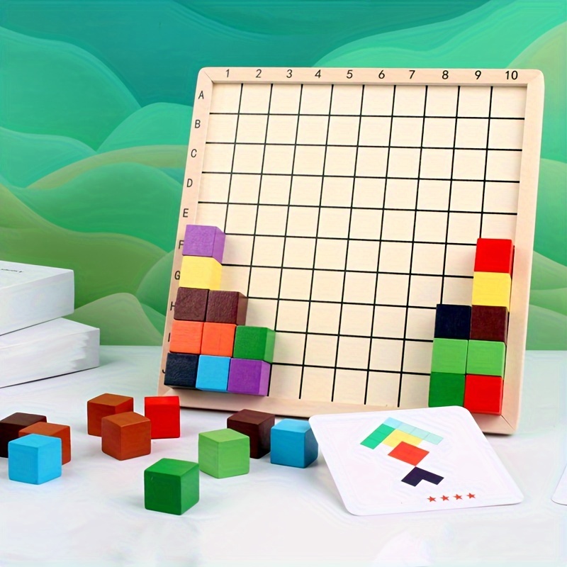 Montessori store math blocks