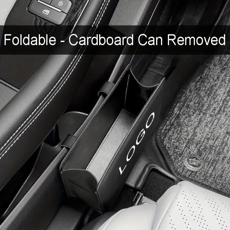 Car Trash Can Car Seat Back Door Hanging Multi-function Garbage Bag Folding  Storage Box