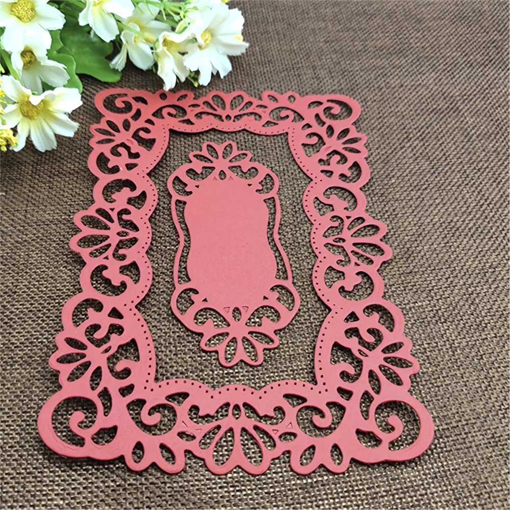 for Creative Lace Frame Metal Cutting Die Border Die Cuts Embossing Mould  Template for DIY Paper Crafts Photo Album Deco die cuts for Card Making on  Clearance Prime : : Home 