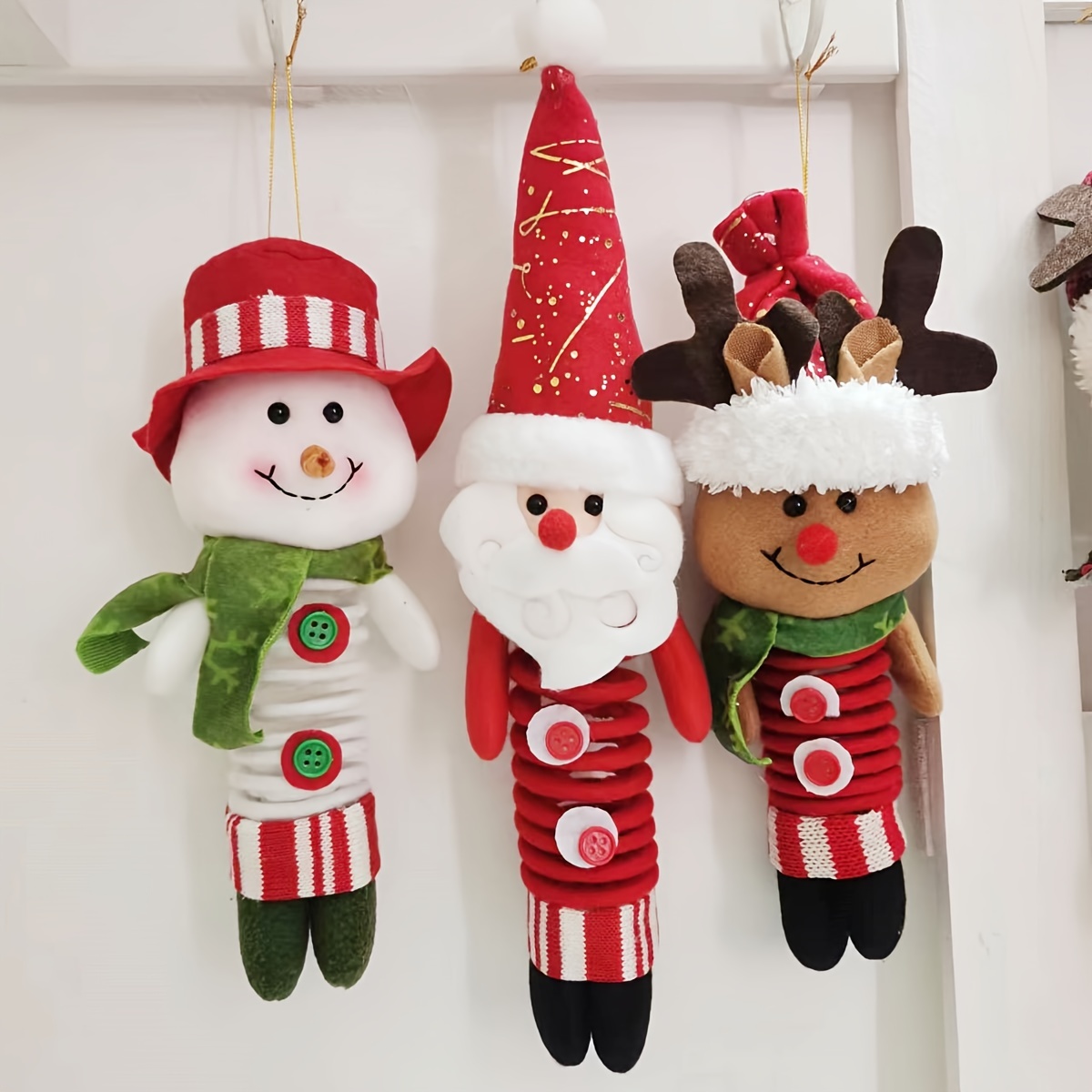 Acheter Jouet rebondissant bonhomme de neige père noël renne assorti pour  enfants garçons filles jouets à remonter de noël