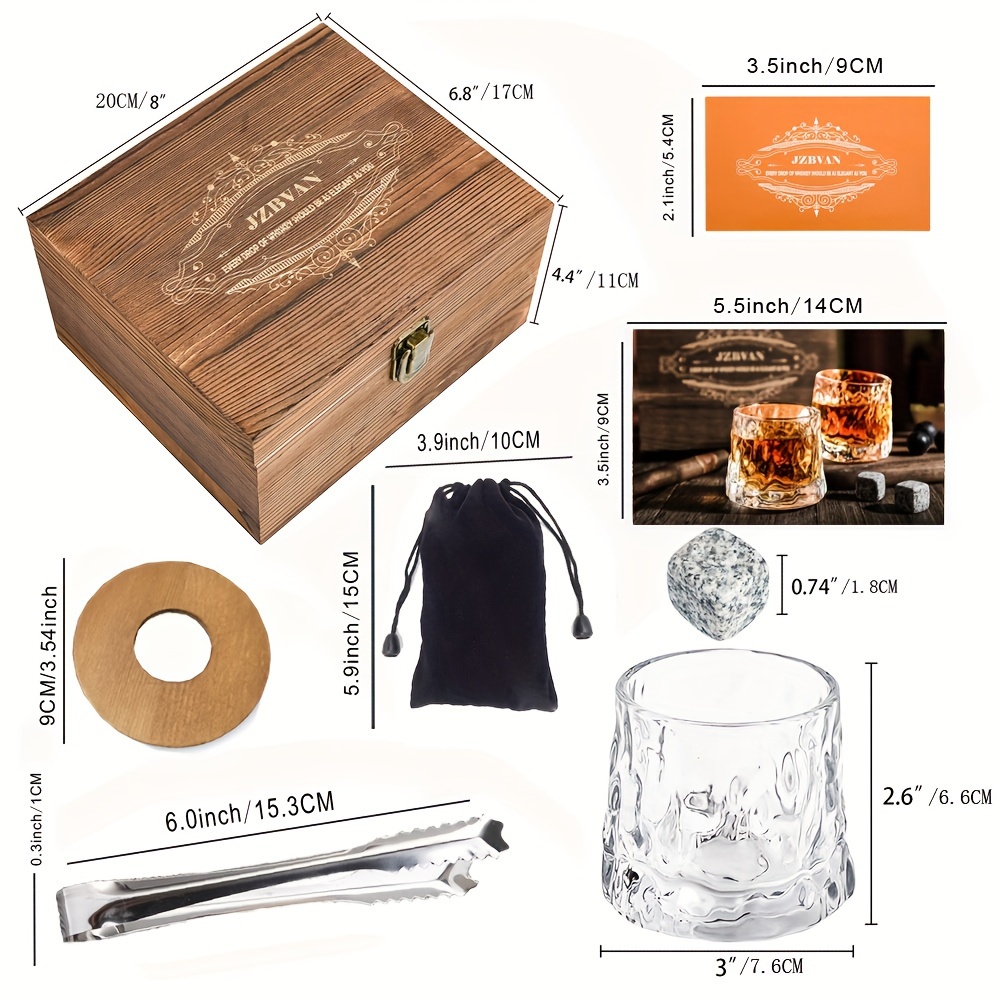 Scotch Whisky Tasting Glass Match Wood Pallet Set - Temu