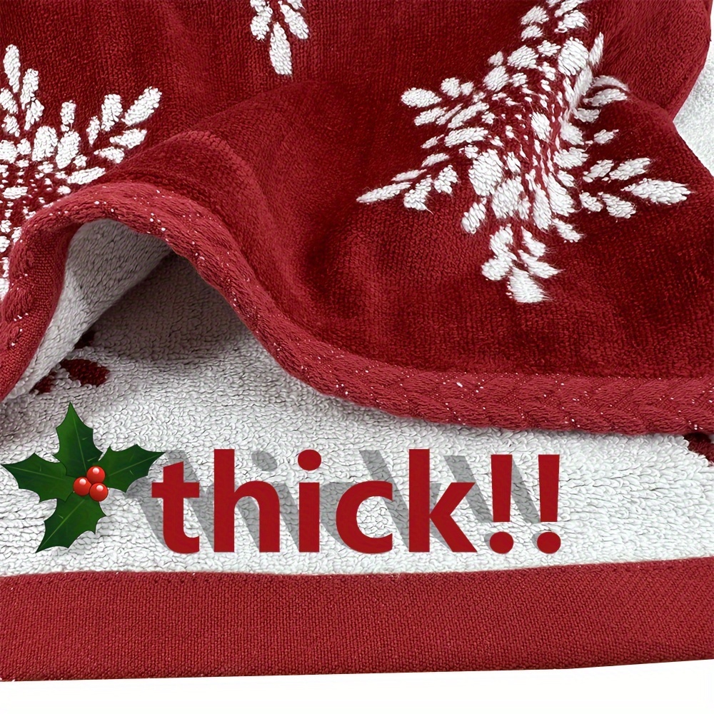 Christmas Kitchen Towels High Water Absorption Cotton - Temu
