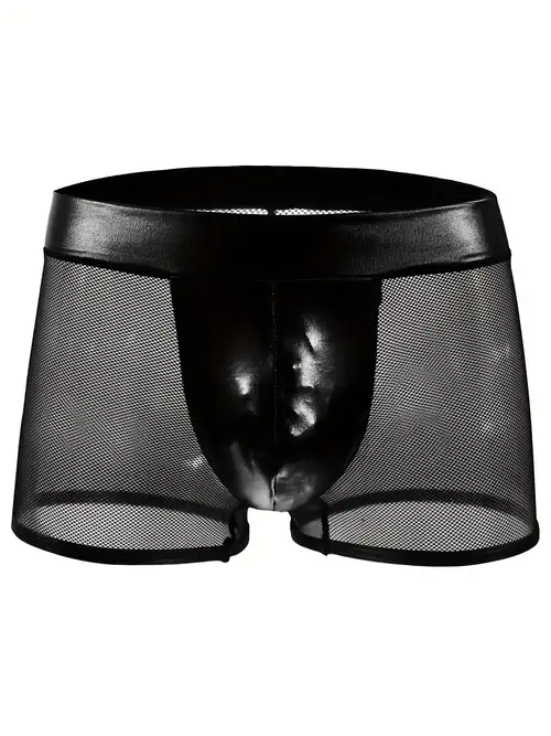 Men's Underwear Boxer Briefs Penis Sheath Pouch Antibacterial Breathable  Undies