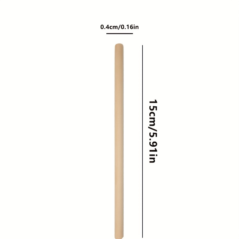 Palitos redondos de madera (10 cm)