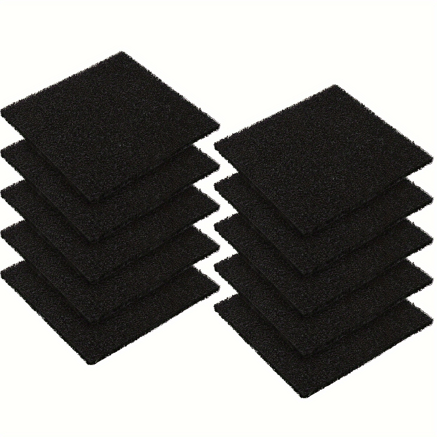 12pcs Kitchen Compost Bin Filter Charcoal Filter Replacement for Countertop