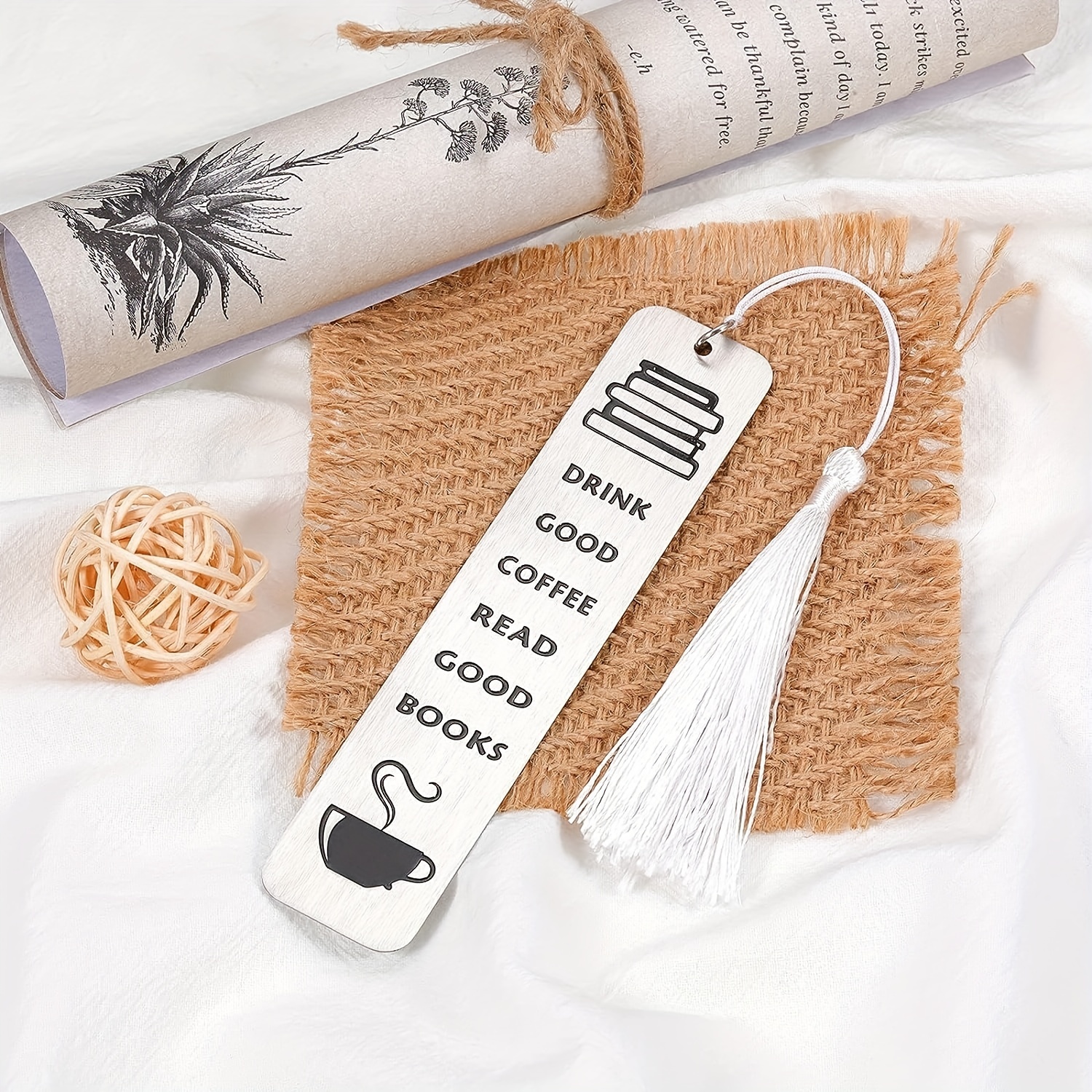 Reading Gift Book Lover Funny Bookmark Bookmark With Tassel - Temu