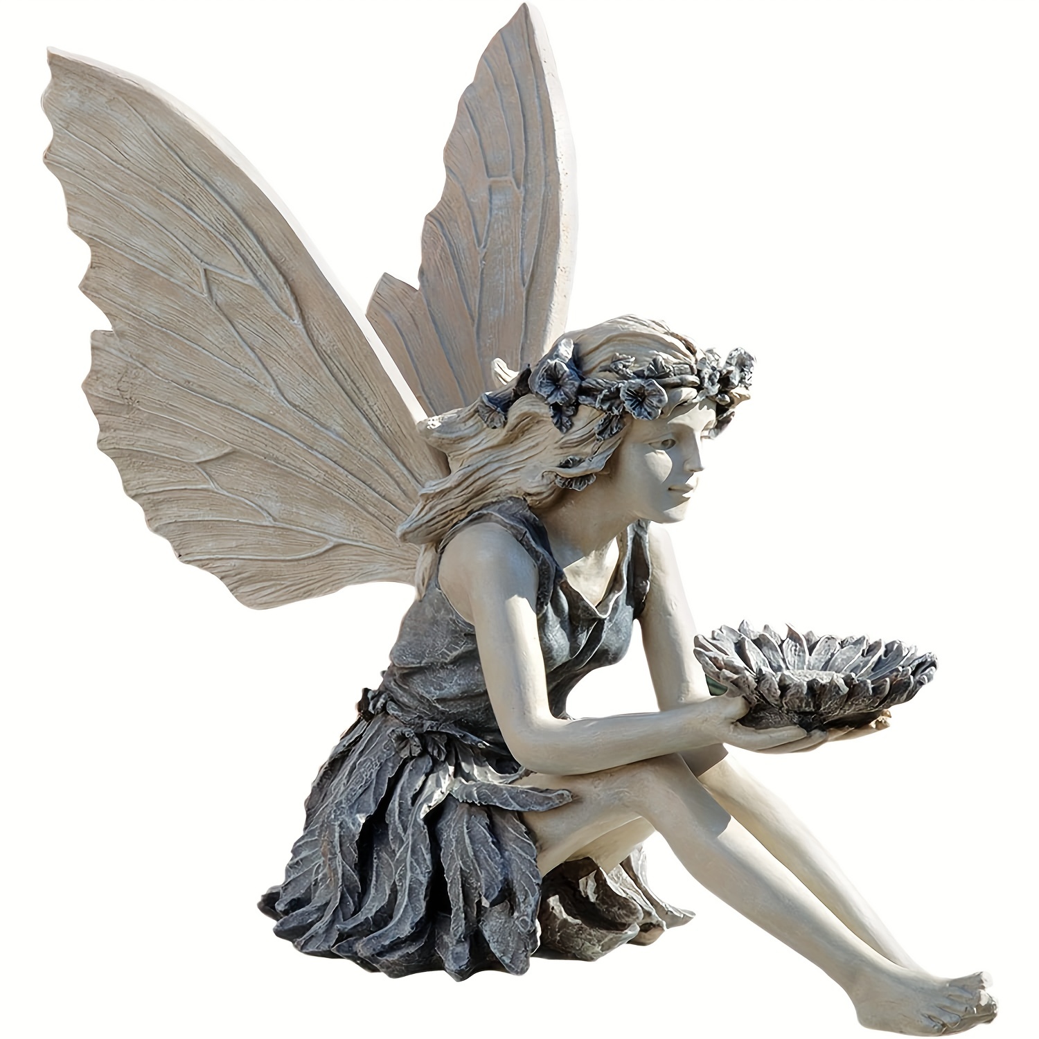 JOMYO Elfes Figurines, Sculptures Et Statues de Jardin, Miniatures DIY  Craft FAAFD Figures Mini Maison, Maison De Fée De La Décoration De Jardin