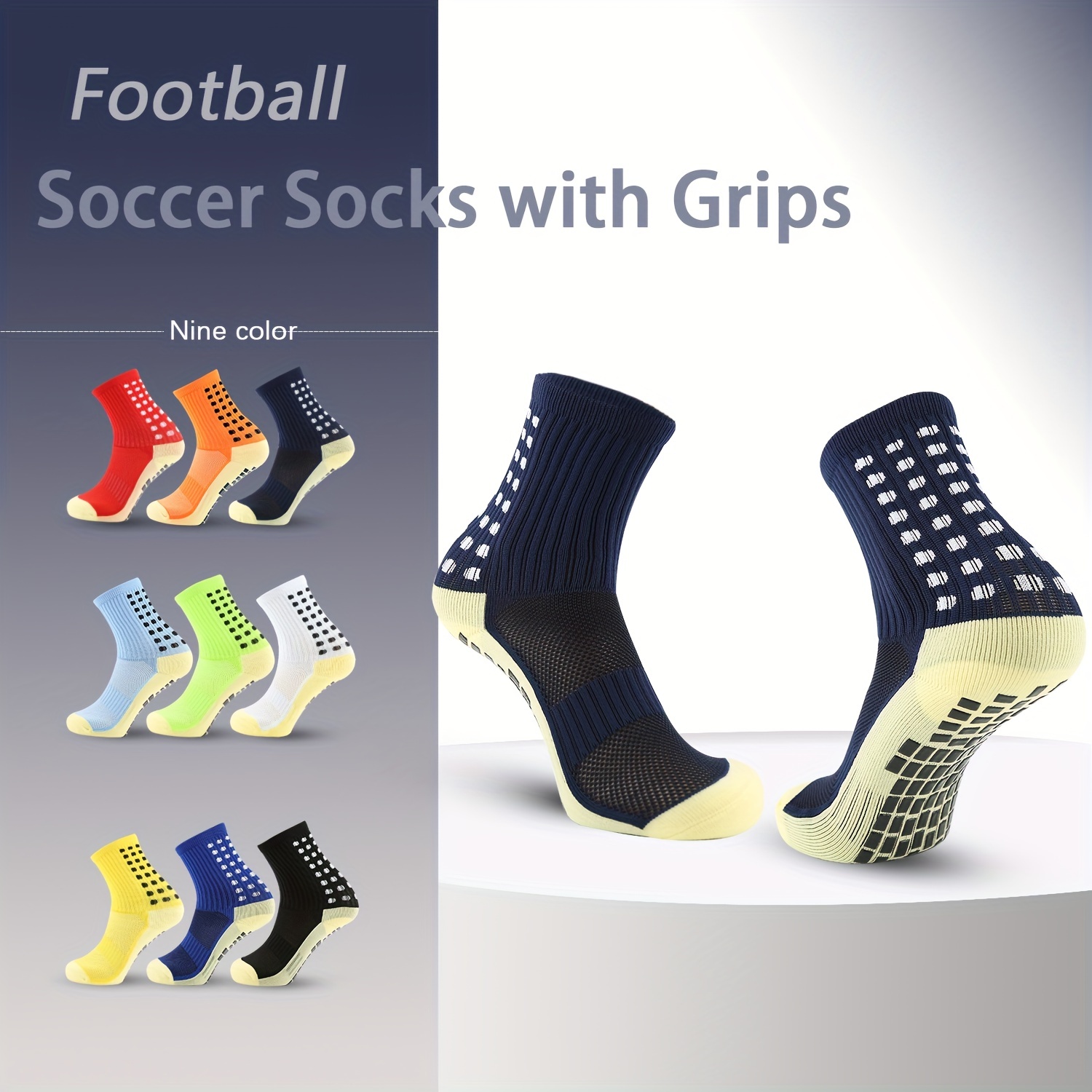 Gioca Grip Socks- Orange – Soccer Locker