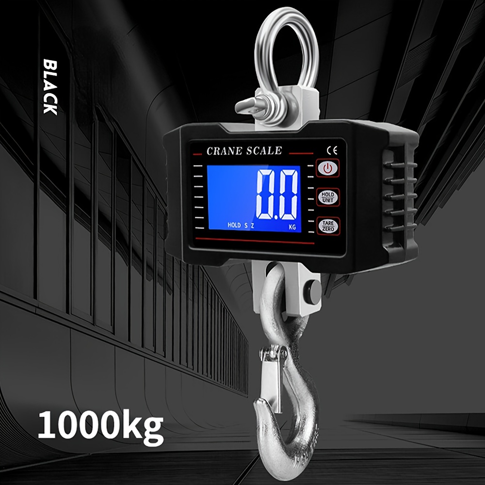 Digital Hanging Scale 1000kg/ 2204lbs Portable Heavy Duty Crane