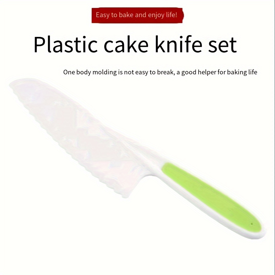 Plastic Cake Knife Household Plastic Children's Knives Bpa - Temu